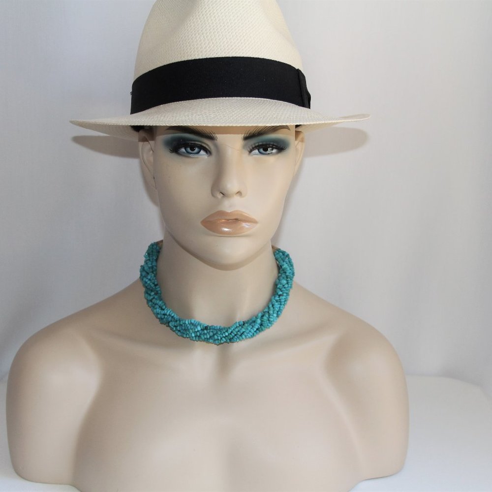 Helen Tsosie Navajo Turquoise Sterling Necklace